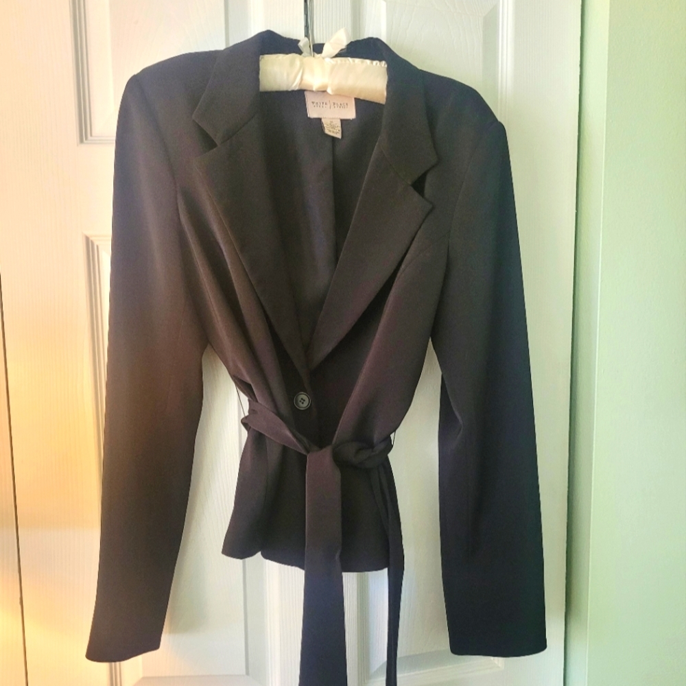 White House Black Market lined dress jacket. Very classy.
